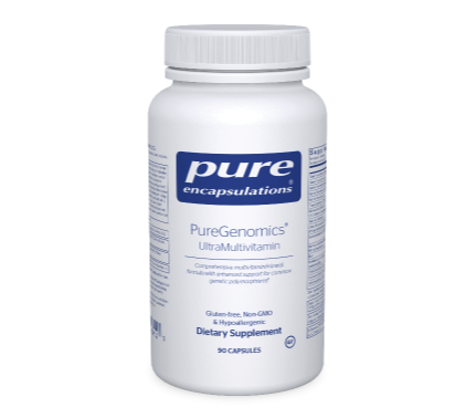 glutathione pure encapsulations PureGenomics UltraMultivitamin by Vitamin Shot Size:1000 mcg/ml - 10 ml x 5 5-amino-1mq Capsules, 100mg, 60