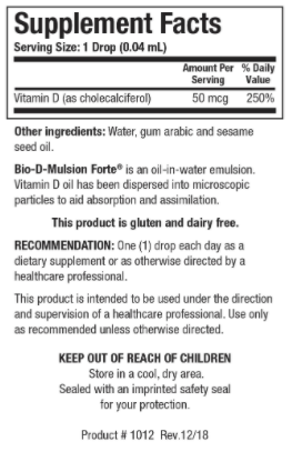 Bio-D-Mulsion Forte by Biotics Research