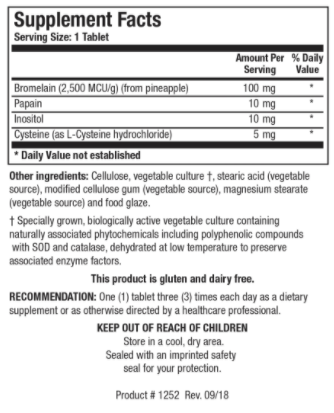 Bromelain Plus by Biotics Research