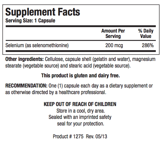 Selenomethionine by Biotics Research