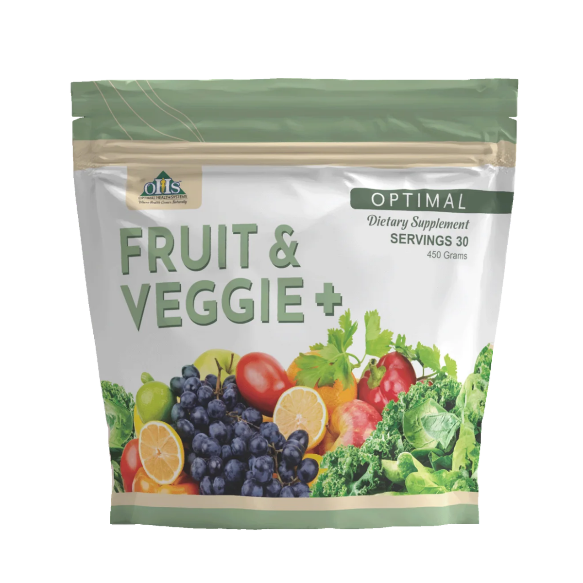 Fruit & Veggie Plus 30 svg by Optimal Health Systems