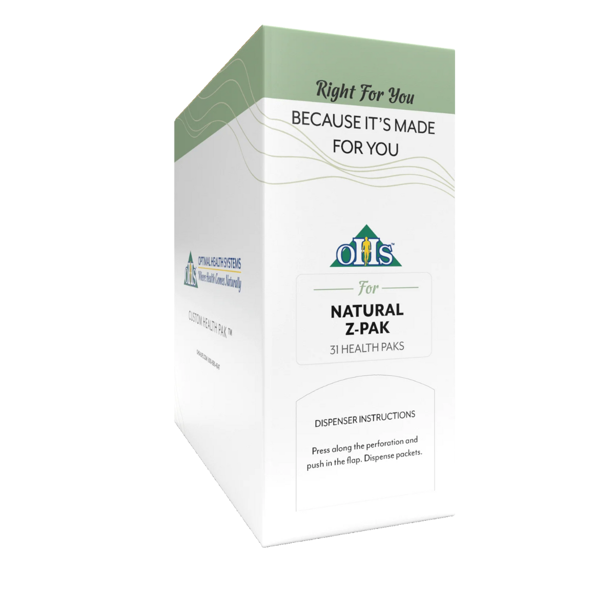 Natural Z Pak 30 ct by Optimal Health Systems