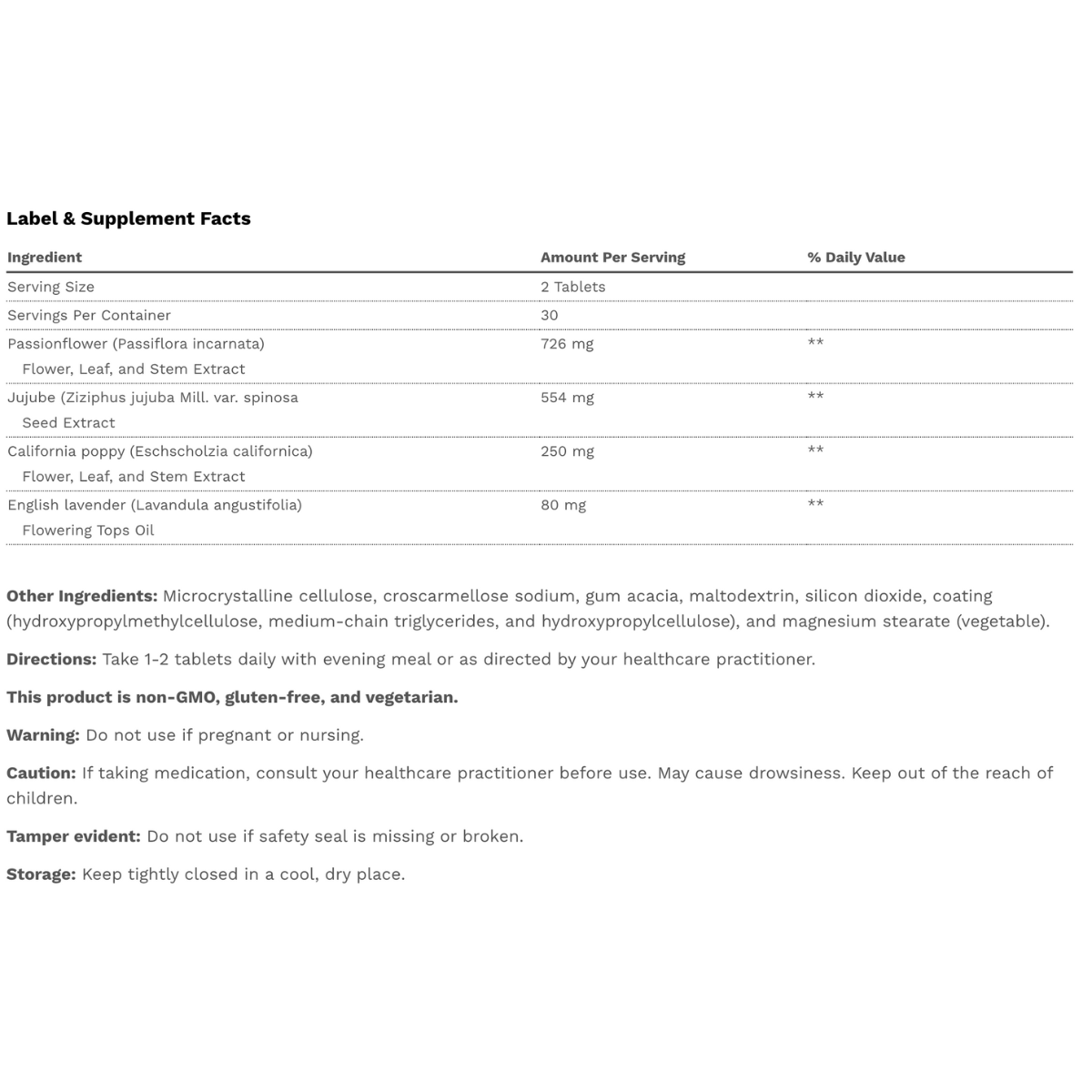 Tran-Q Sleep by Metagenics