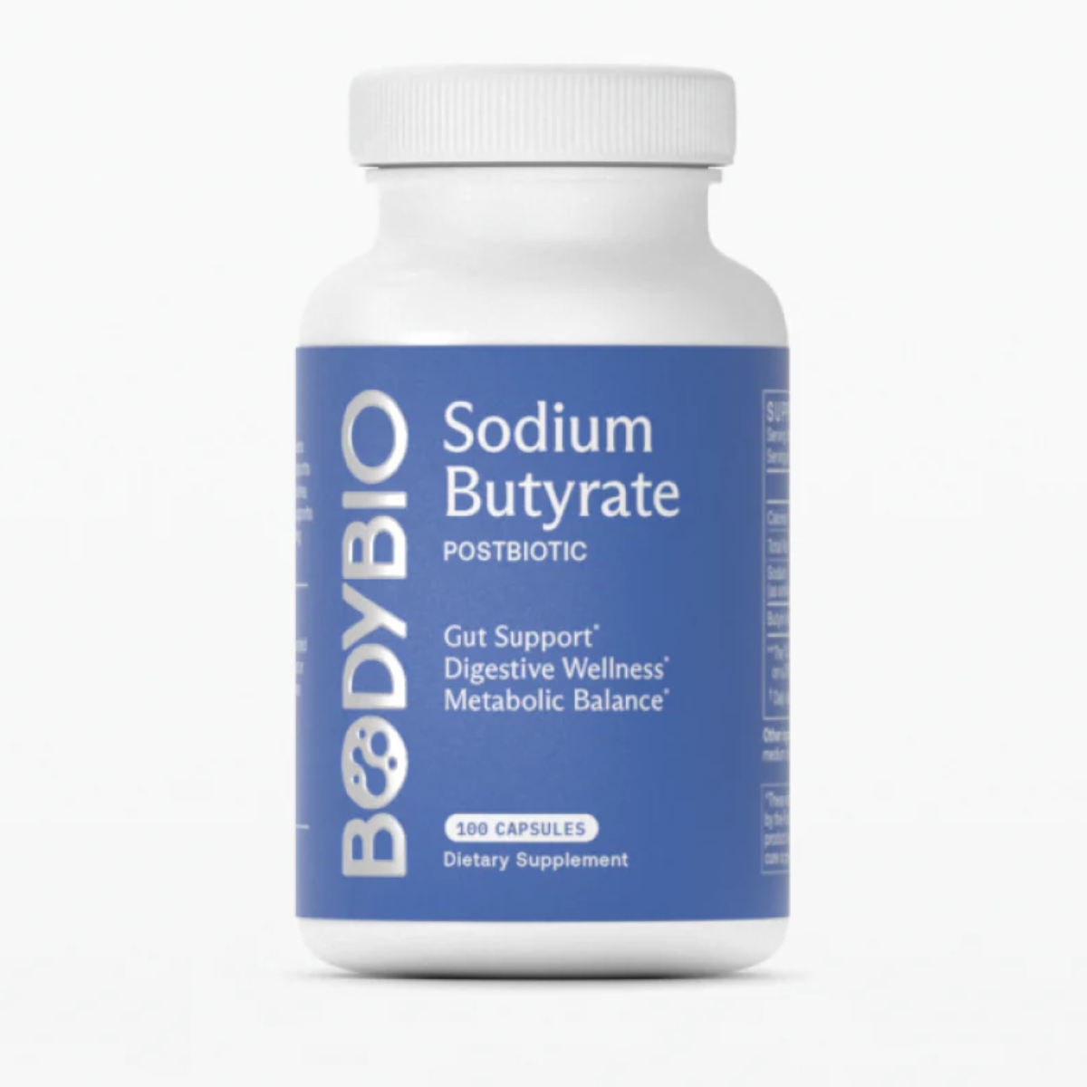 Butyrate (Sodium) 100 ct. by BodyBio