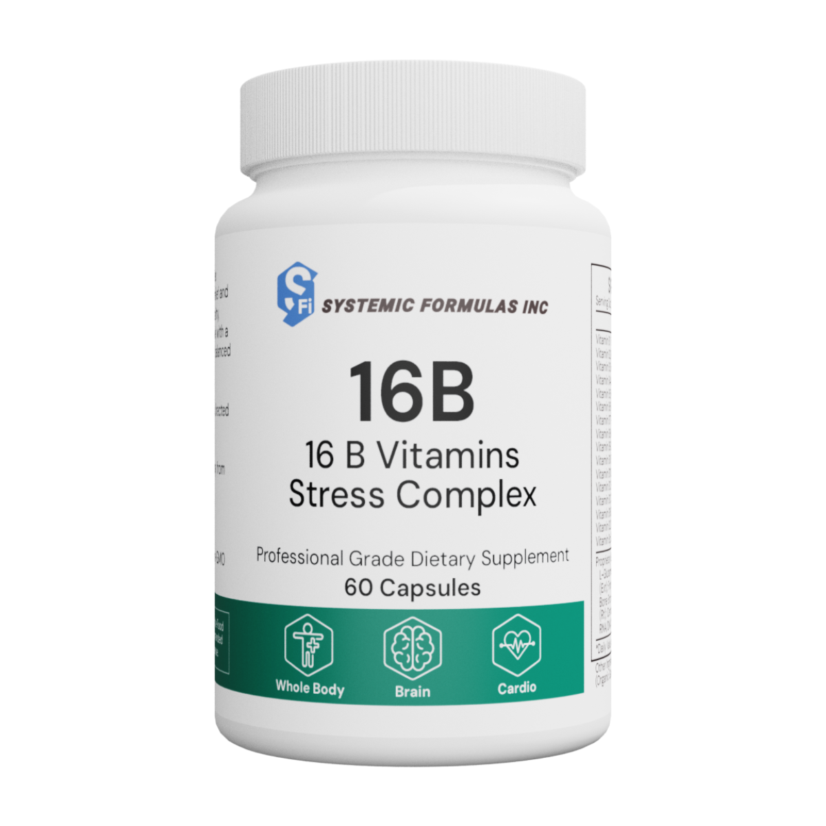 16B is a high-potency, allergen-free, yeast-free B-vitamin complex, expertly formulated to support stress relief and enhance cellular health. 