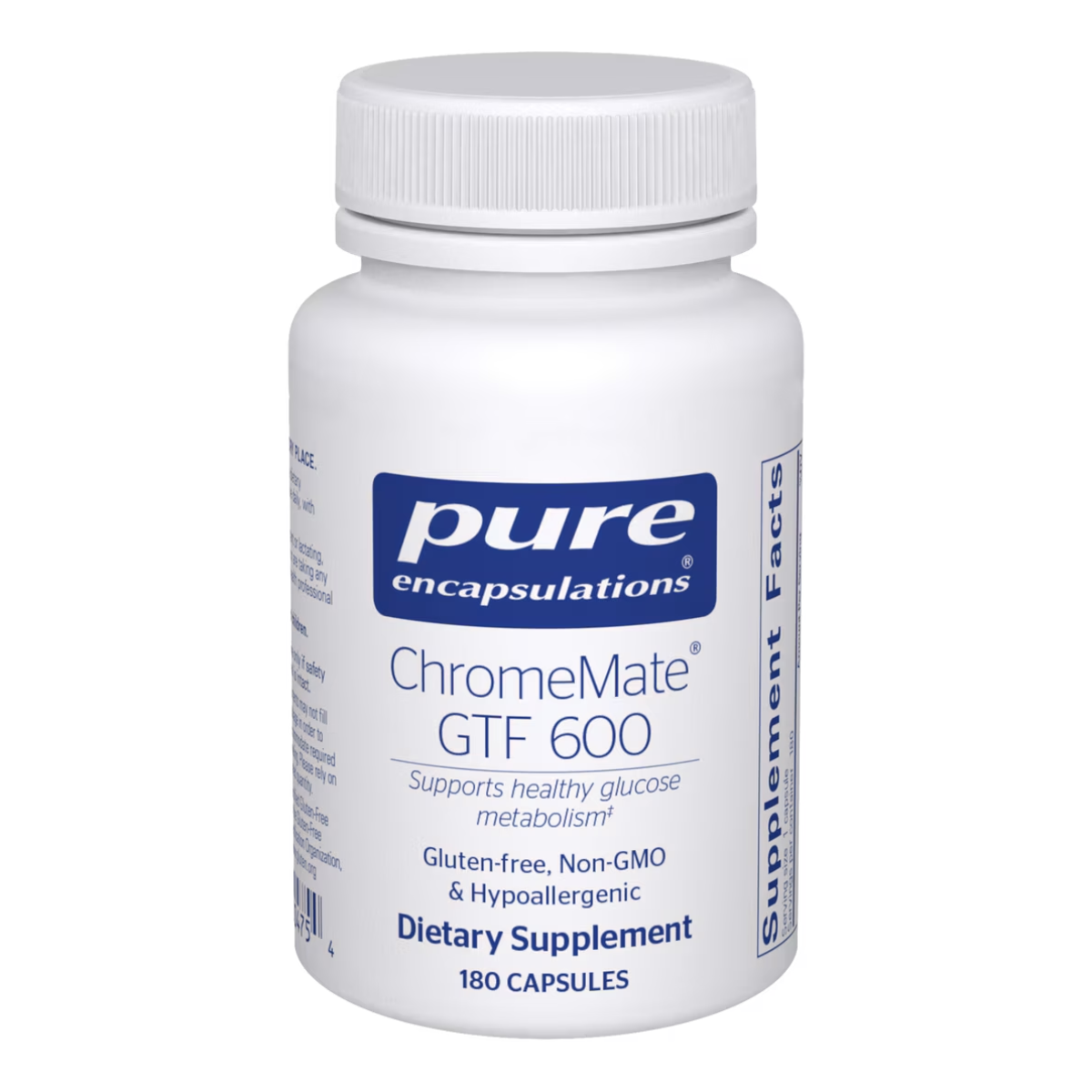 Chromemate GTF 600 180 capsules by Pure Encapsulations