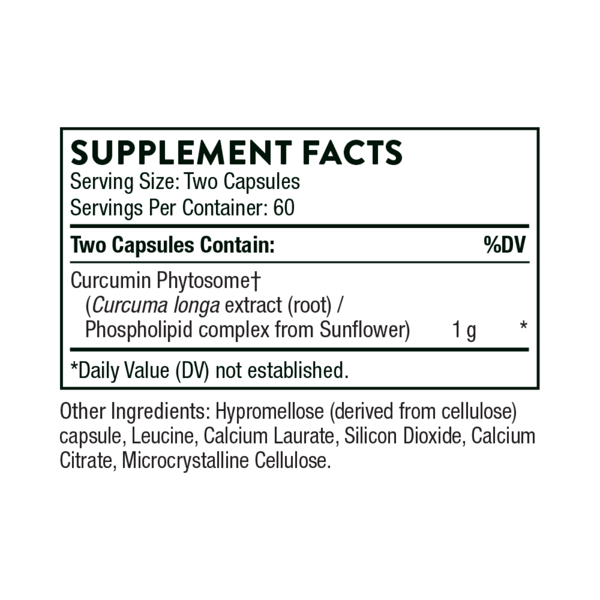 Curcumin Phytosome- NSF Certified for Sport