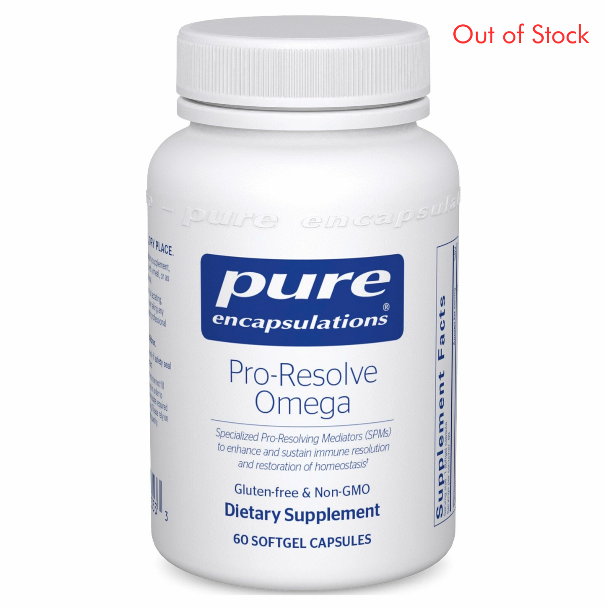 Pro-Resolve Omega 60 softgel capsules by Pure Encapsulations