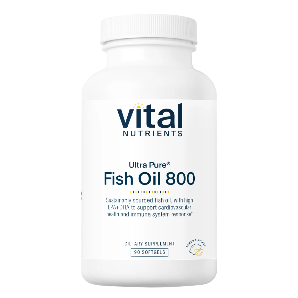 Ultra Pure Fish Oil 800 Pharmaceutical Grade by Vital Nutrients