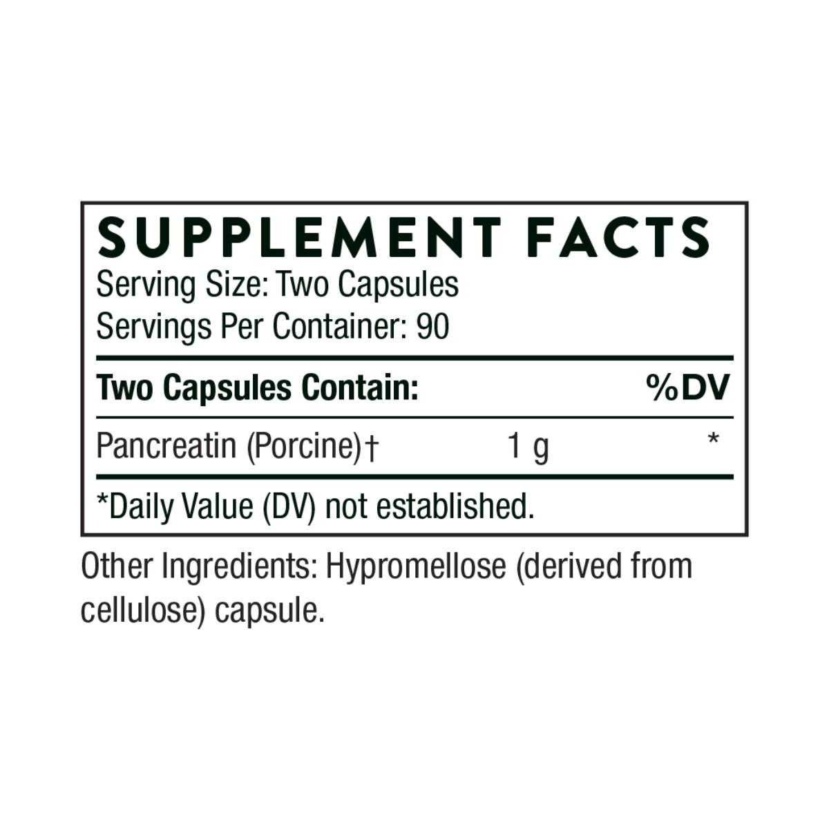 Pancreatic Enzymes (formerly Dipan-9) Thorne Research