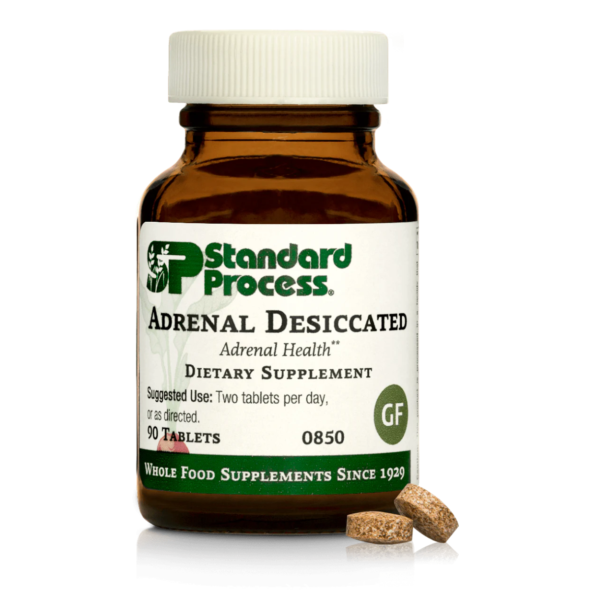 Adrenal Desiccated (90 tablets) by Standard Process