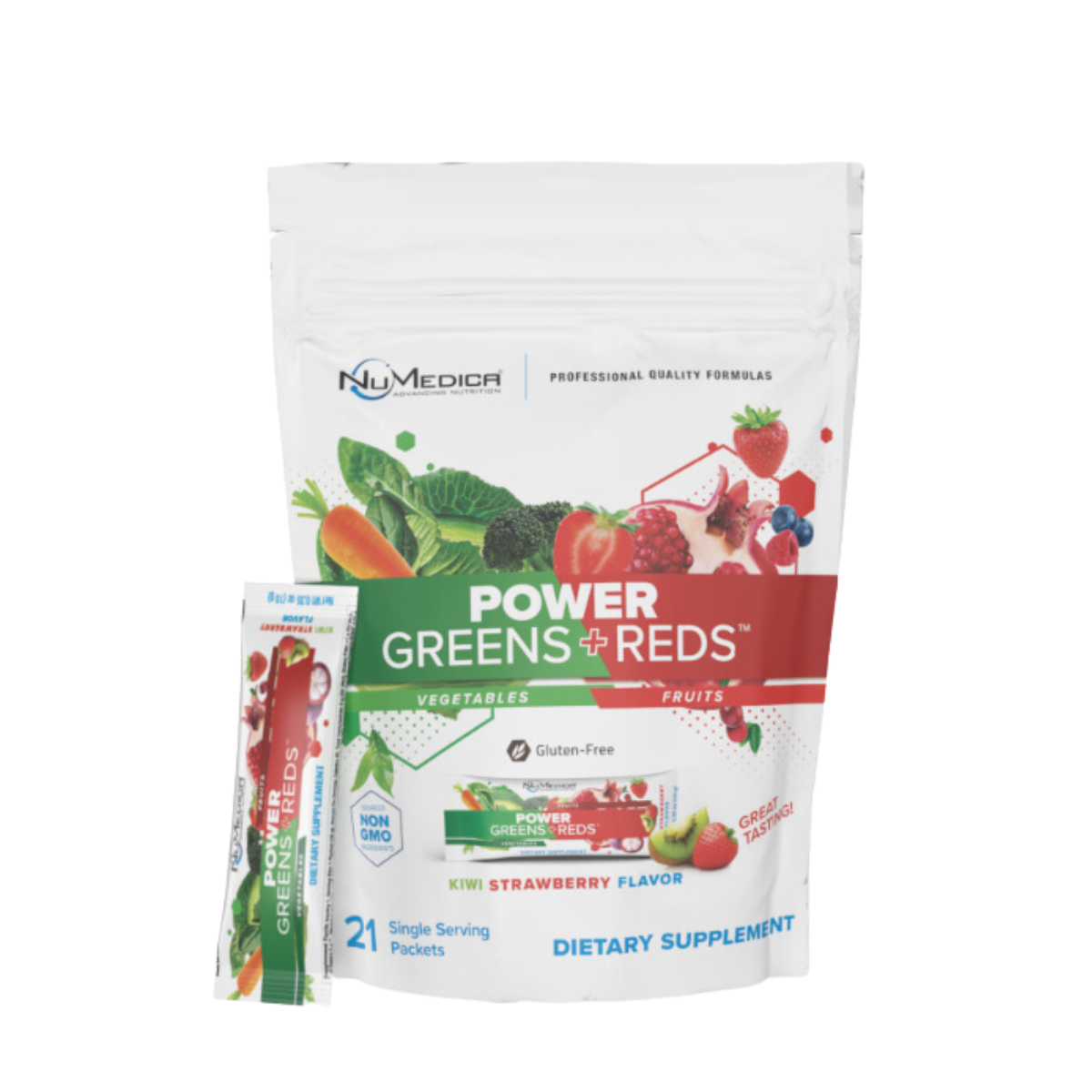 Power Greens + Reds by Numedica