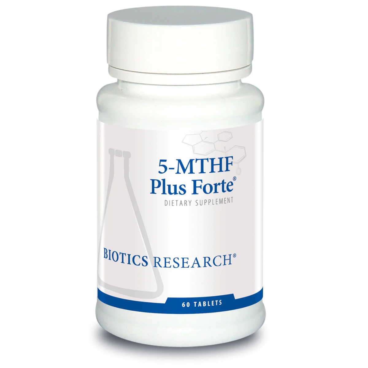 5-MTHF Plus Forte by Biotics Research  supplies folate, in the active form of (6S)-5-Methyltetrahydrofolic acid, glucosamine salt. Great for brain and mental health.