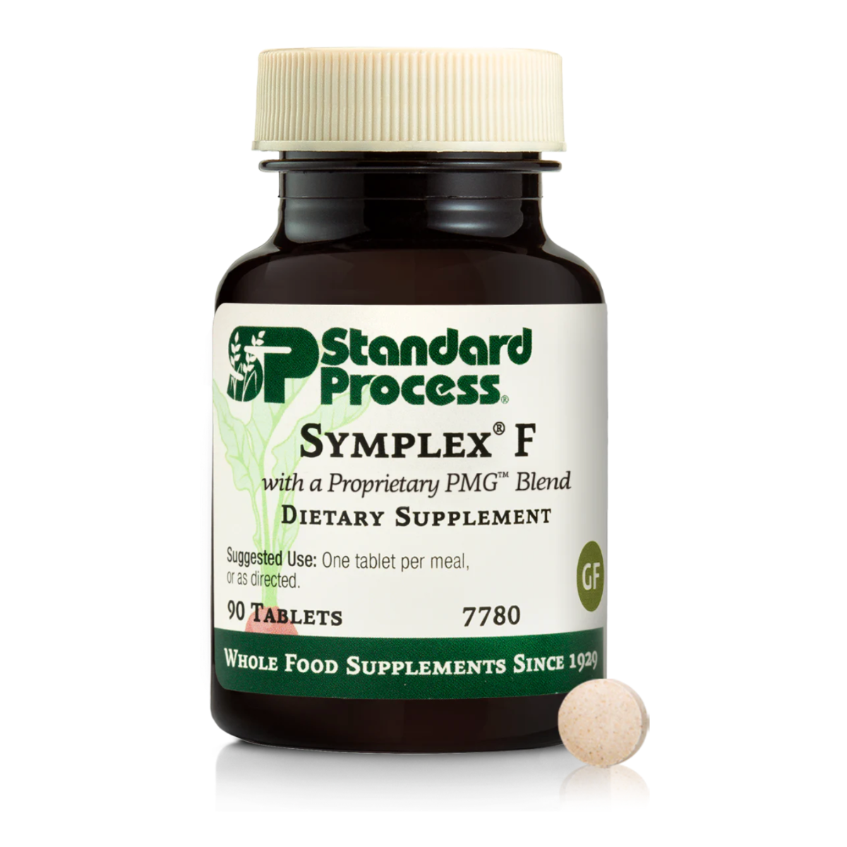 Symplex F (90 tablets) by Standard Process