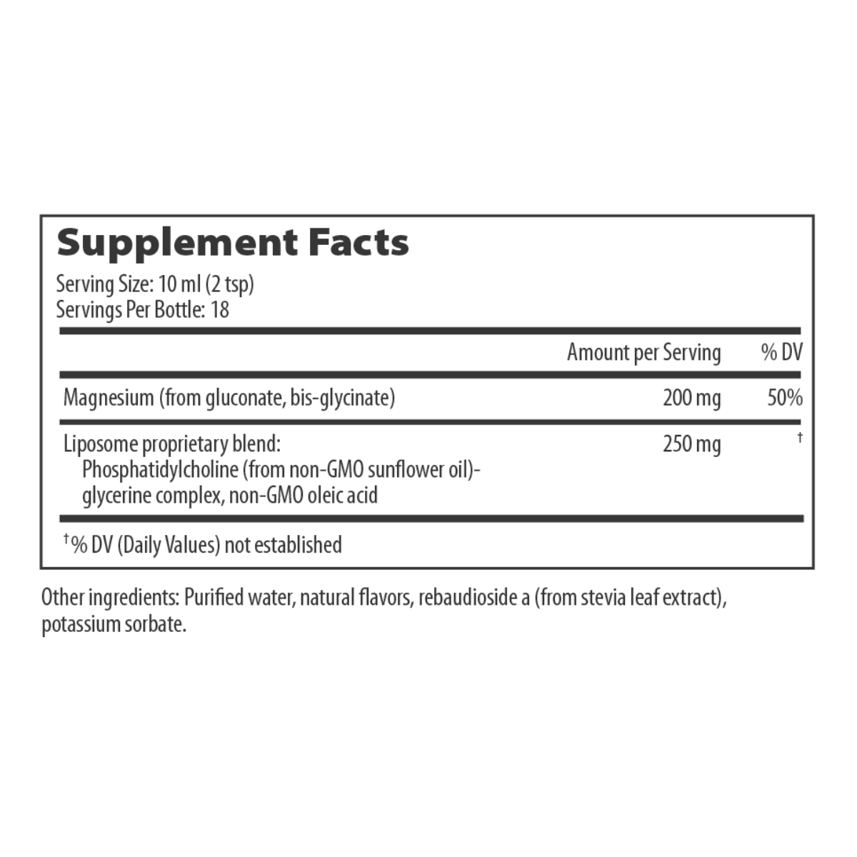 Liposomal Magnesium 6 oz by DesBio