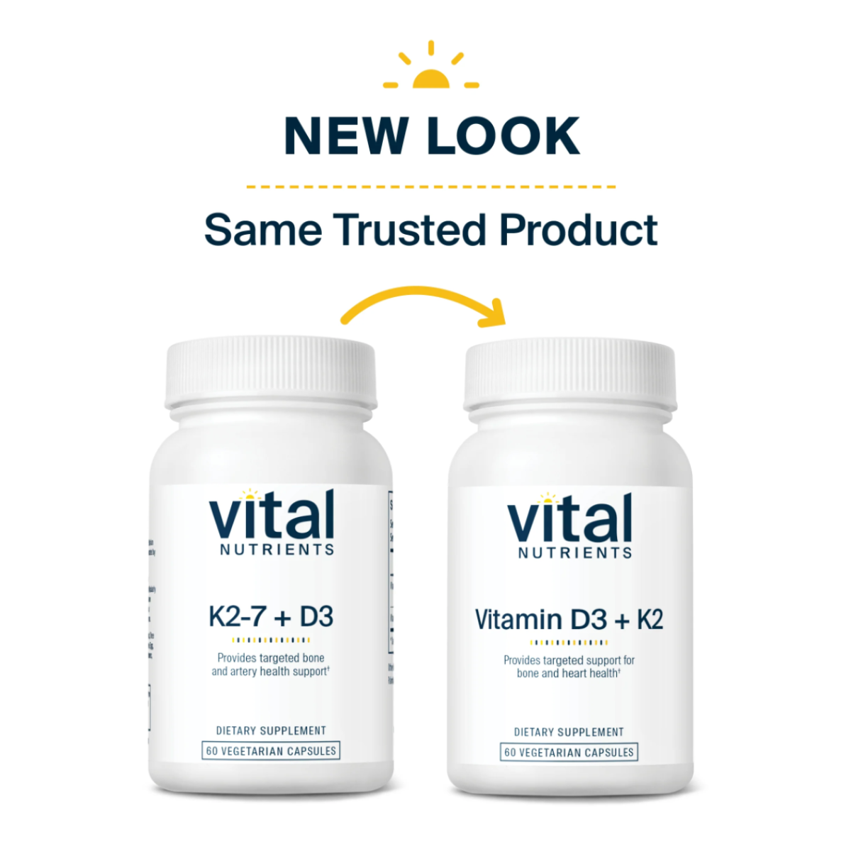Vitamin D3 + K2 by Vital Nutrients