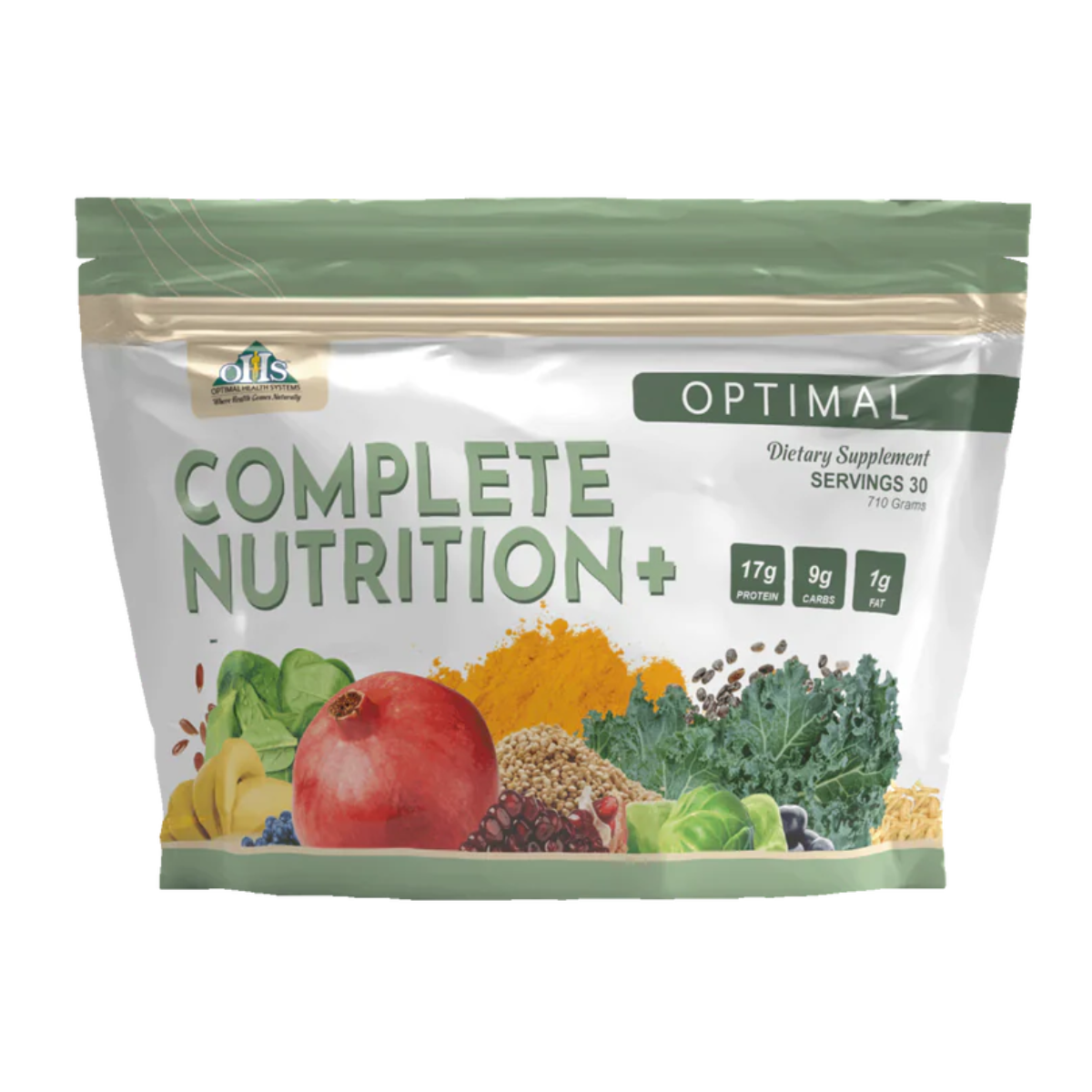 Complete Nutrition Plus 30 svg by Optimal Health Systems