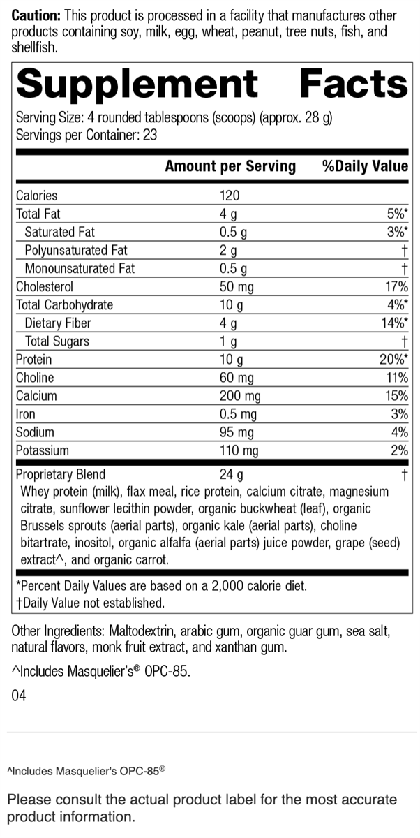 SP Complete Vanilla (23 oz) by Standard Process