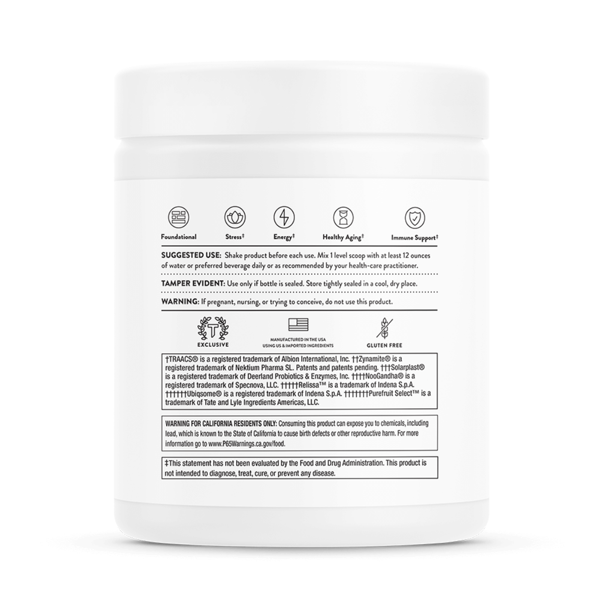 Daily Greens Plus Thorne