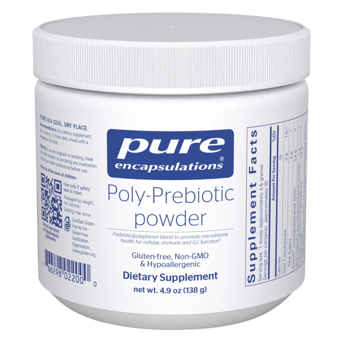 Poly-Prebiotic powder by Pure Encapsulations