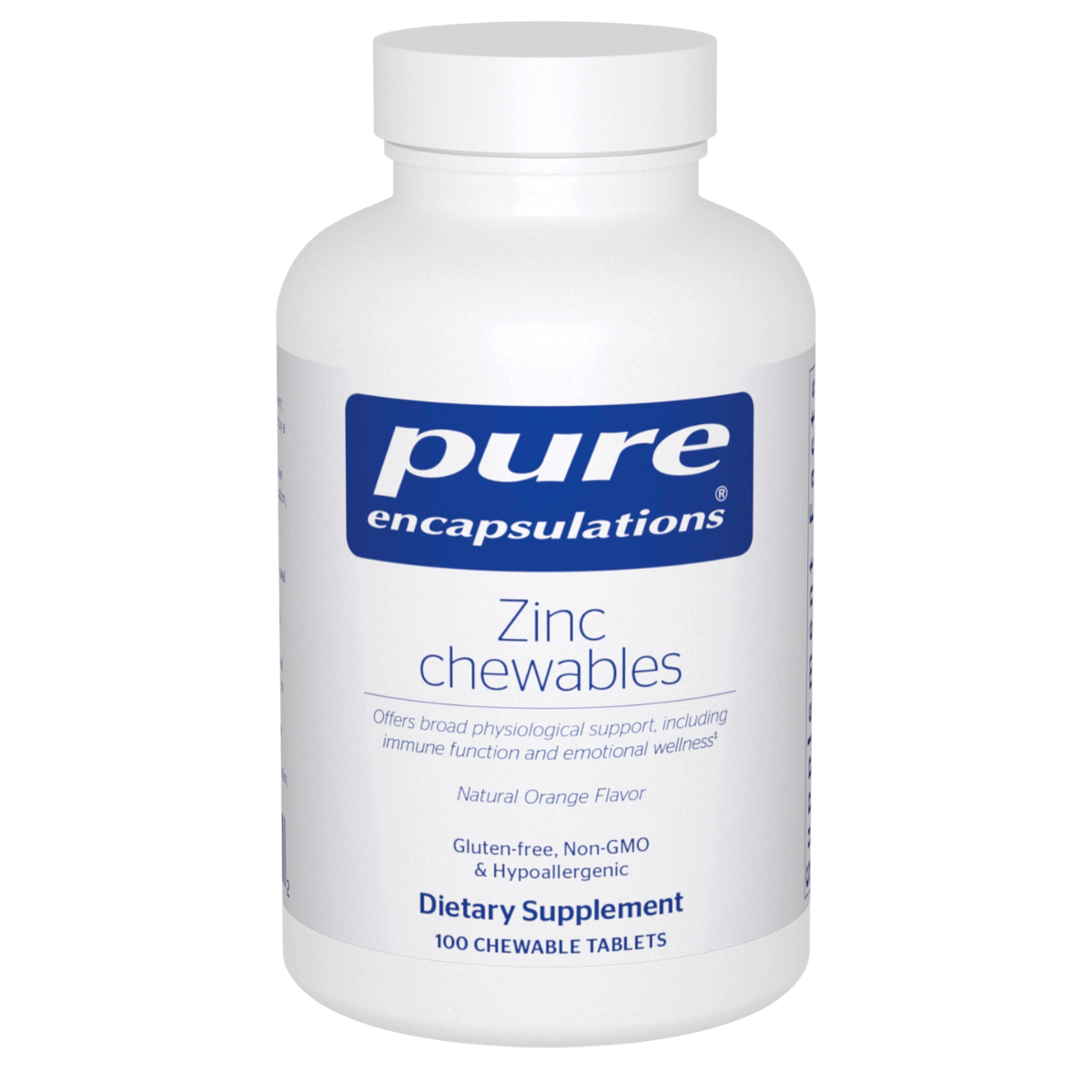 Zinc Chewables by Pure Encapsulations