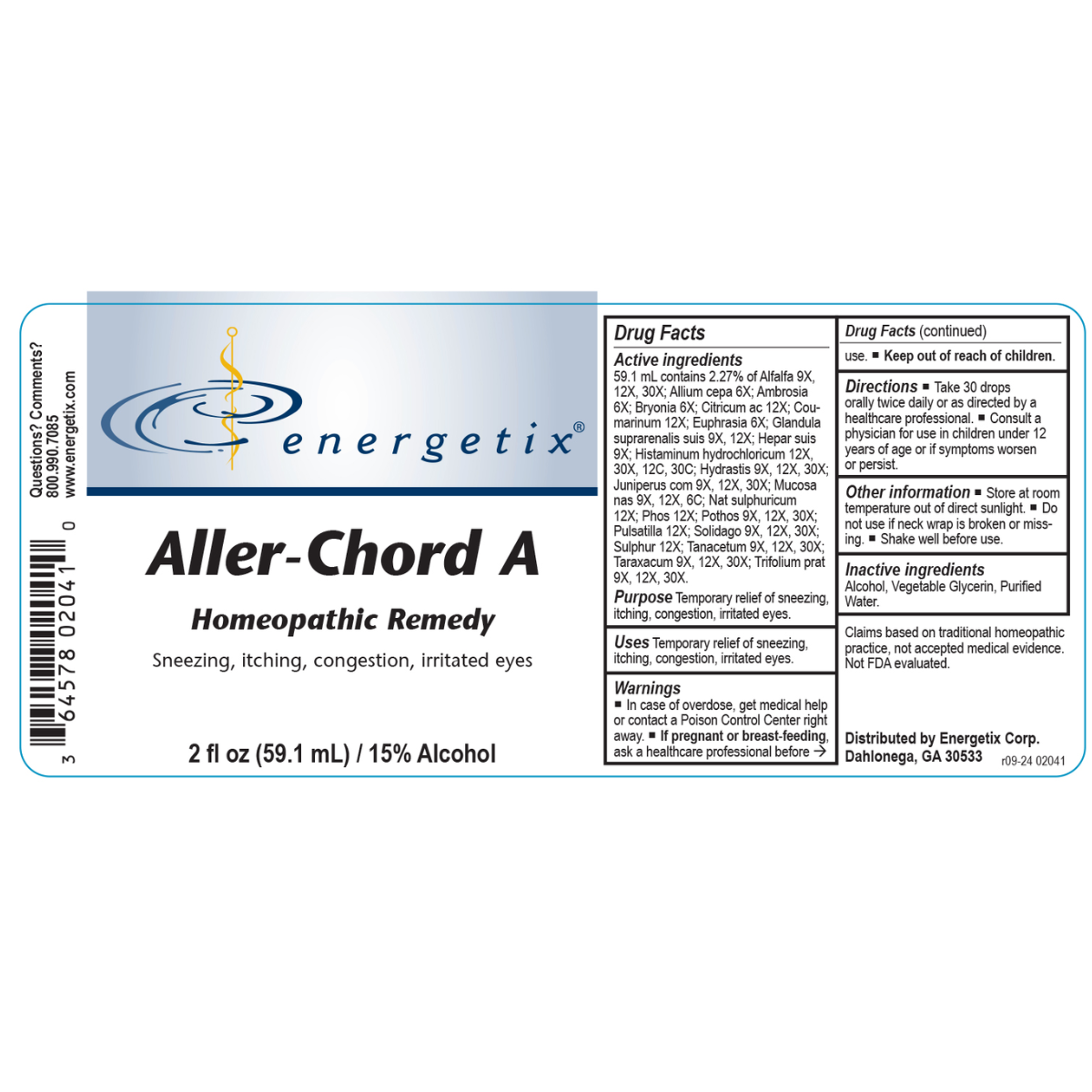 Aller Chord A by Energetix