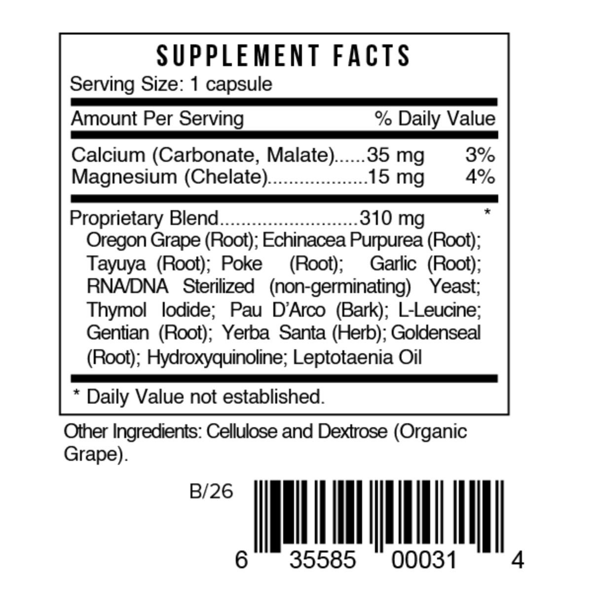 3 – Bactrex is a trusted immune-support formula renowned for its powerful antibacterial, antifungal, and antiviral properties. 