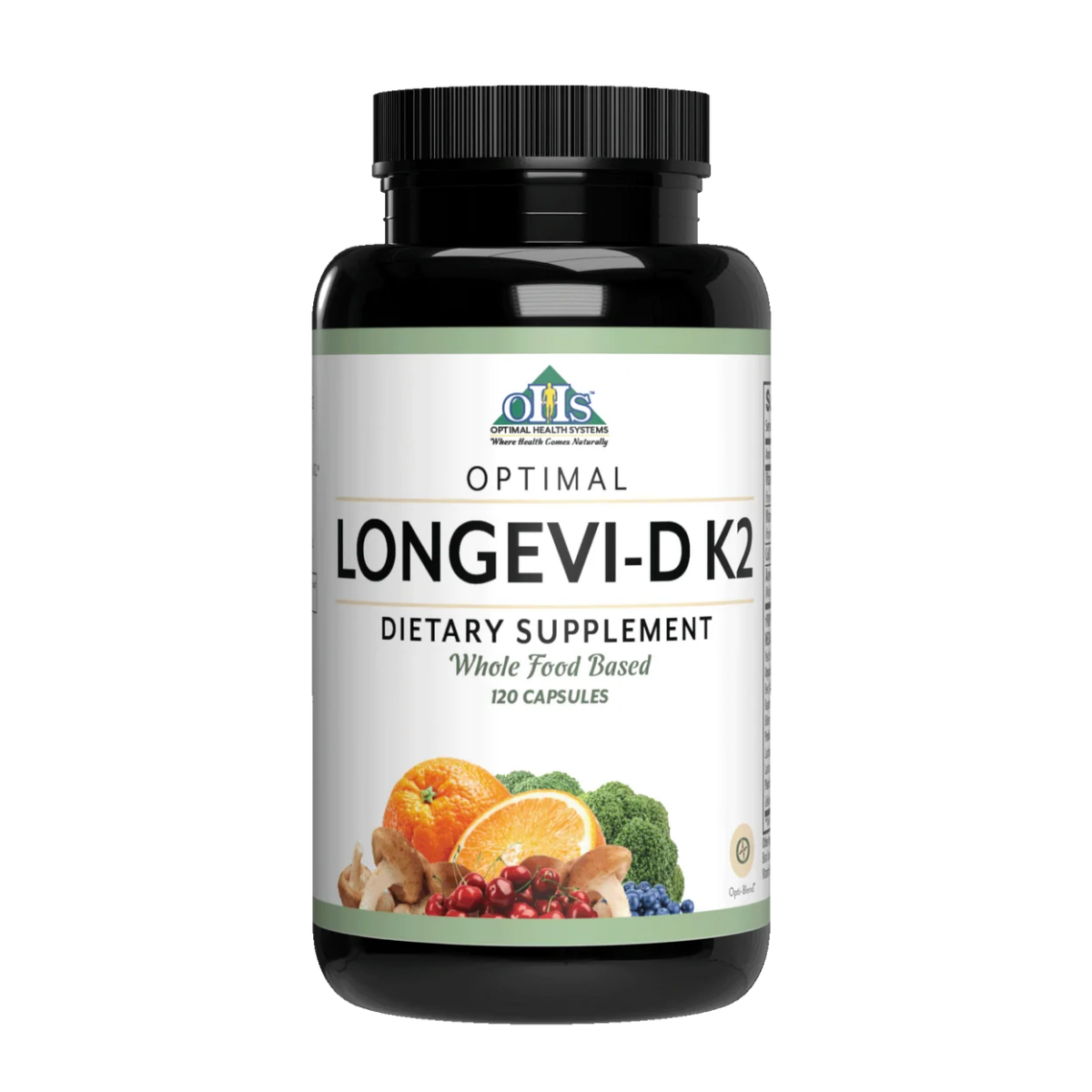 Optimal Longevi-D k2 120 ct by Optimal Health Systems