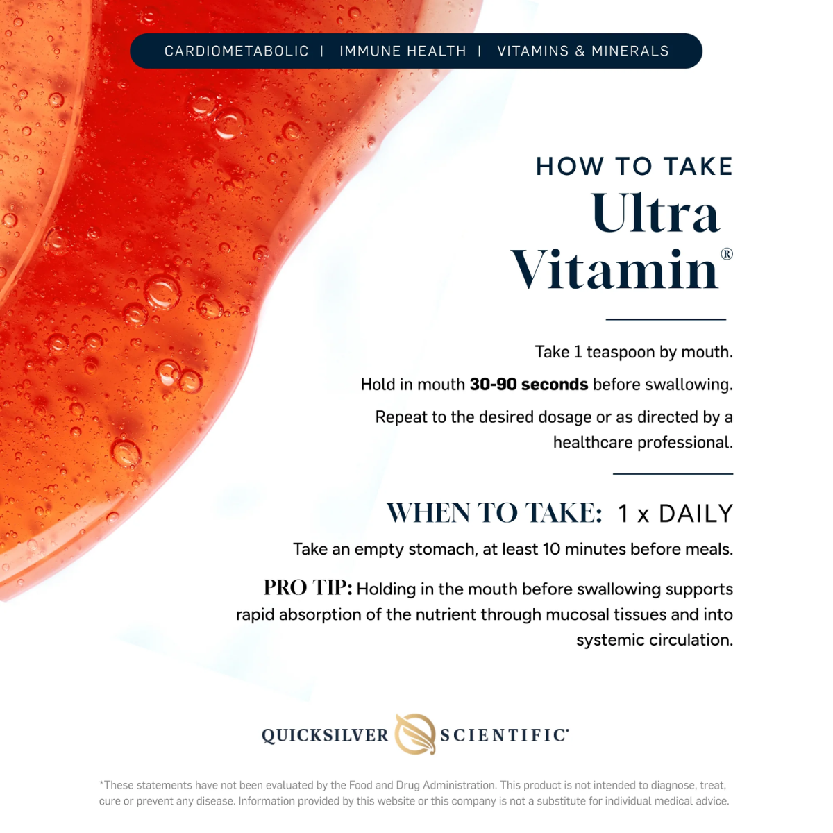 Ultra Vitamin by QuickSilver Scientific
