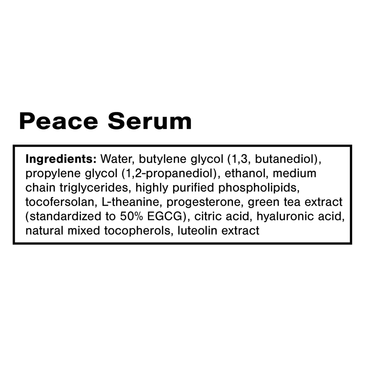Peace Serum  by QuickSilver Scientific