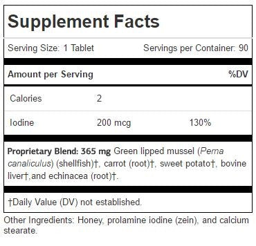 Iodomere (90 tablets) by Standard Process