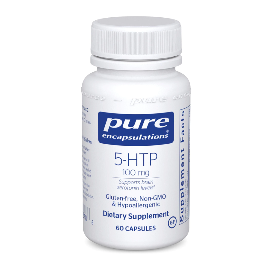 5-HTP 100mg 60 capsules by Pure Encapsulations