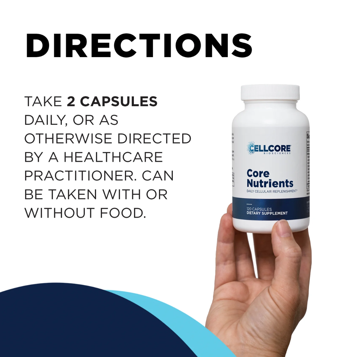 Core Nutrients by CellCore Biosciences Directions