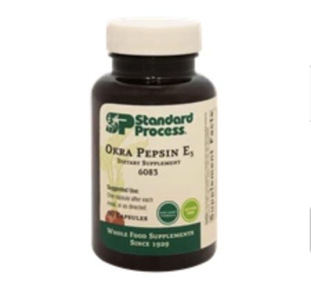 Okra Pepsin E3 (90 capsules) by Standard Process