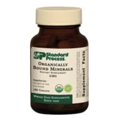 Organically Bound Minerals (180 tablets) by Standard Process