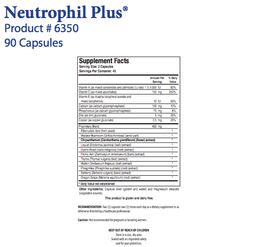 Neutrophil Plus by Biotics Research