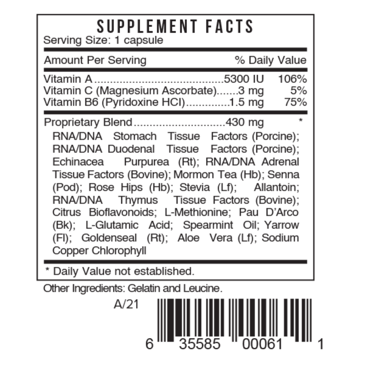 6 – Restore provides essential nutritional support to enhance the body’s natural cell repair and healing processes. 