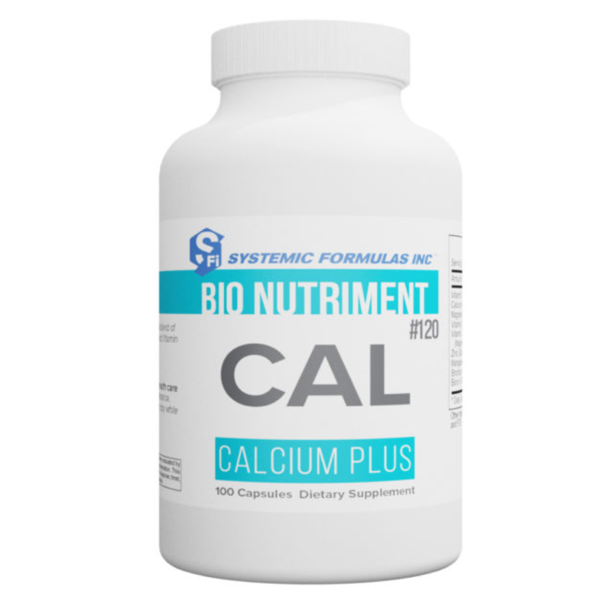 CAL Calcium Plus by Systemic Formulas