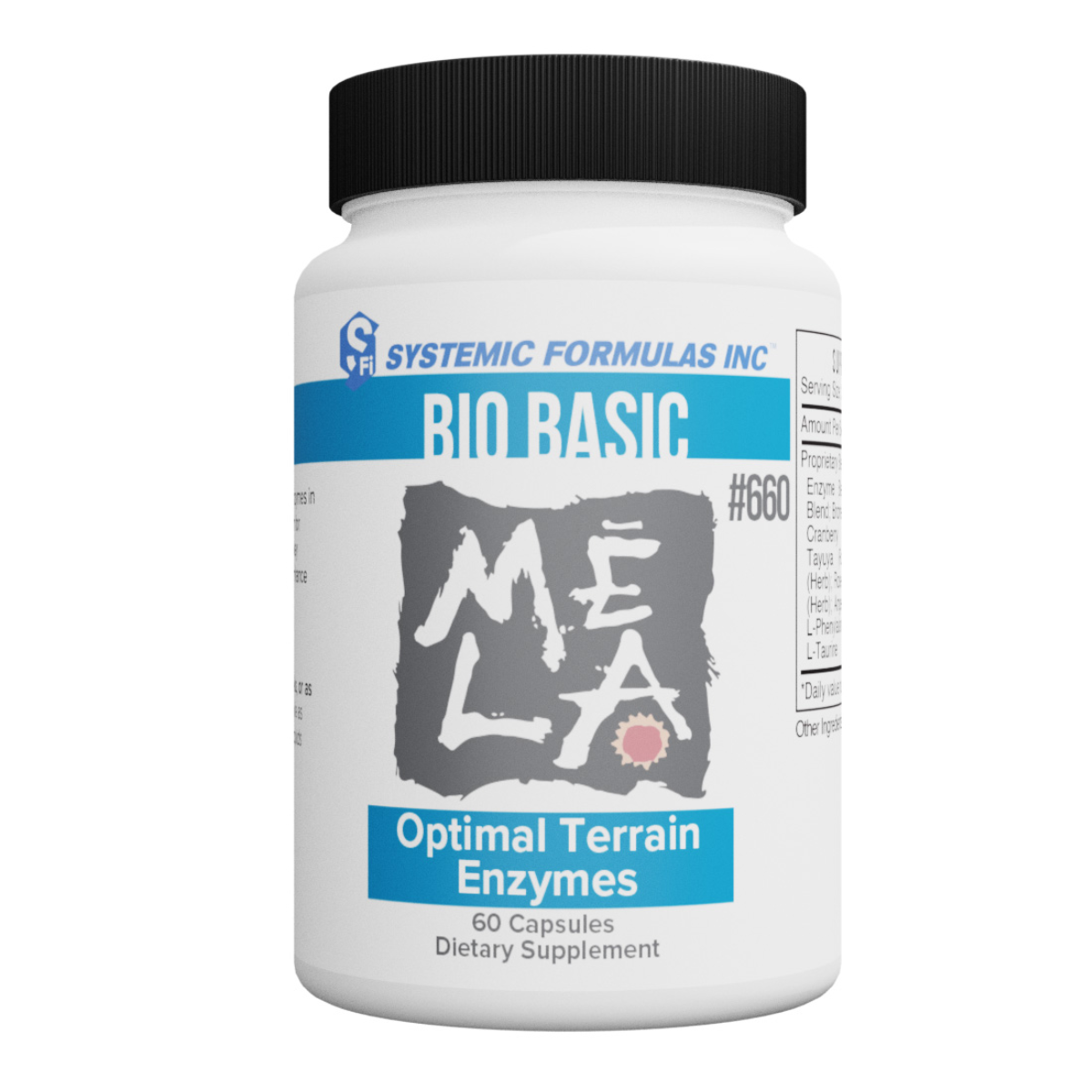Mela Optimal Terrain Enzymes by Systemic Formulas