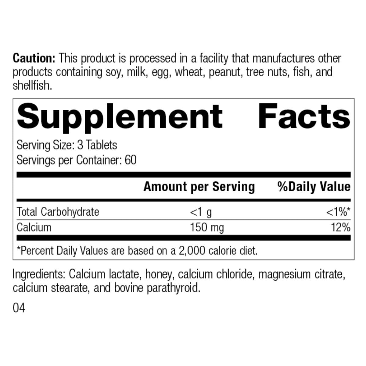 Cal-Ma Plus (180 tablets) by Standard Process