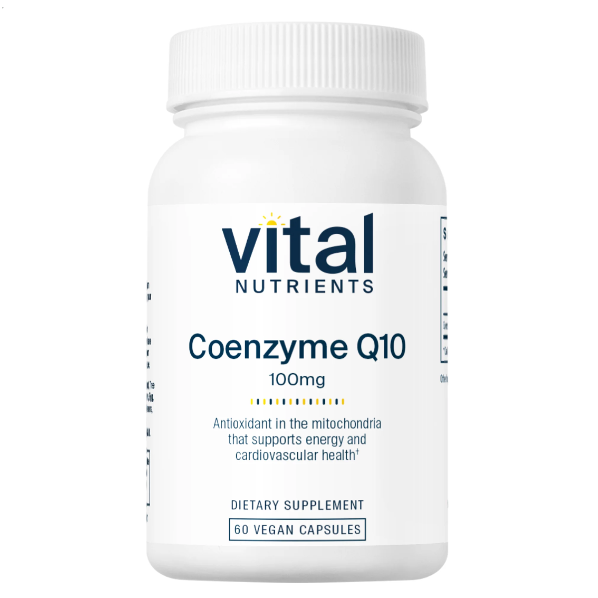 CoEnzyme Q10 100mg by Vital Nutrients