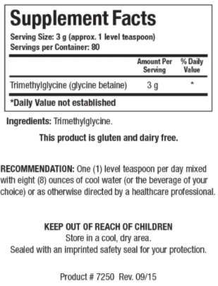 TMG Powder by Biotics Research
