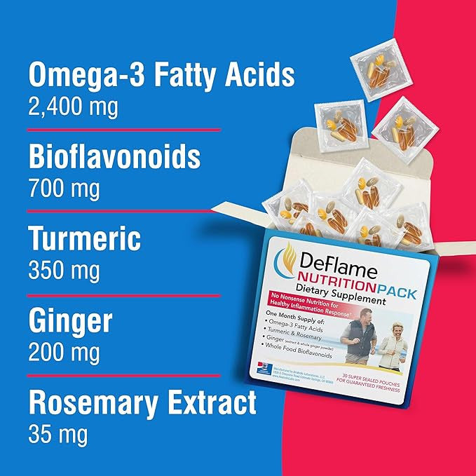 DEFLAME NUTRITION PACK 30 count by Anabolic Labs