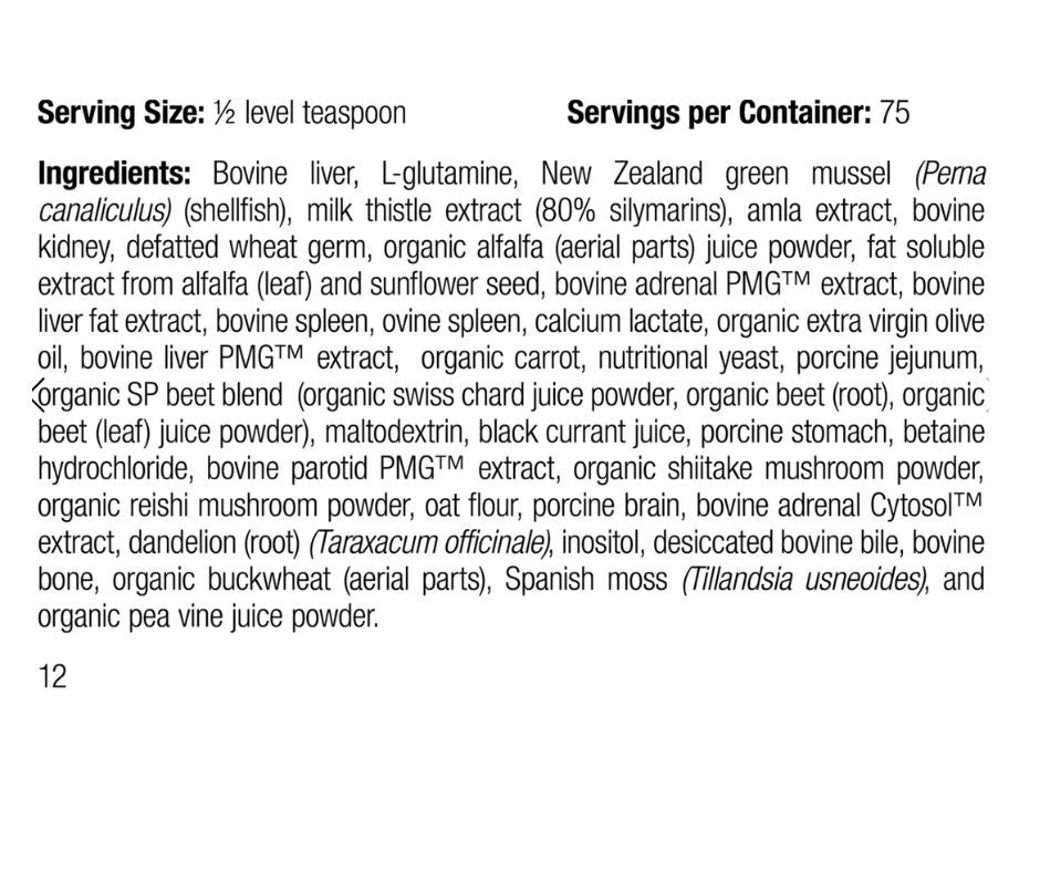 Canine Dermal Support (125 g) by Standard Process Veterinary Formulas