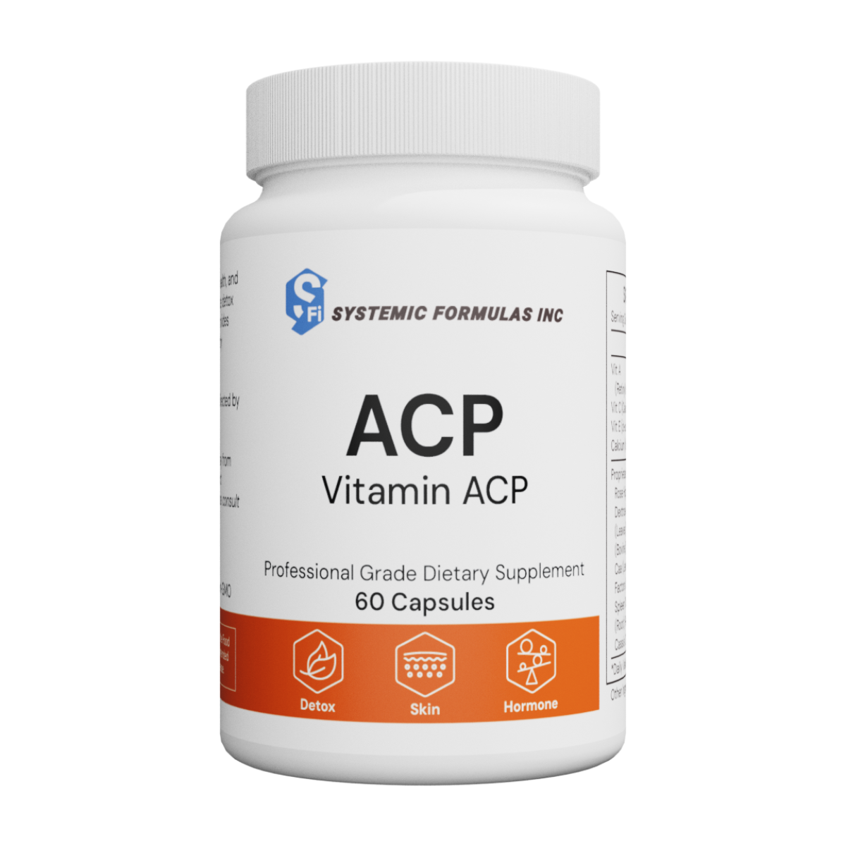 ACP is a powerful, comprehensive formula designed to support detoxification, immune health, and collagen tissue integrity. 