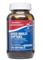 AVED -MULTI SOFTGEL w / lutein & lycopene 60 count by Anabolic Labs