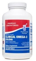 CLINICAL OMEGA 3 FISH OIL/EPA-DHA SOFTGEL 60 count by Anabolic Labs