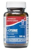 L-LYSINE CAP 500MG 50 count by Anabolic Labs