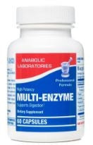 MULTI-ENZYME CAPS 60 count by Anabolic Labs