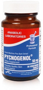 PYCNOGENOL 50MG 30 count by Anabolic Labs